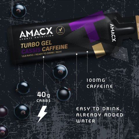 Turbo Gel Cassis Caffeine | 12 pack