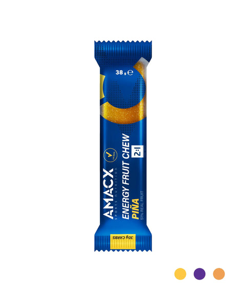 Energy Fruit Chew Piña | 12 pack