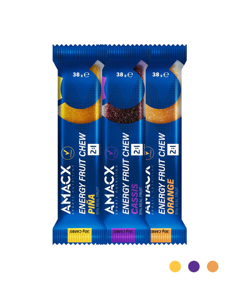 Energy Fruit Chew Piña | 12 pack